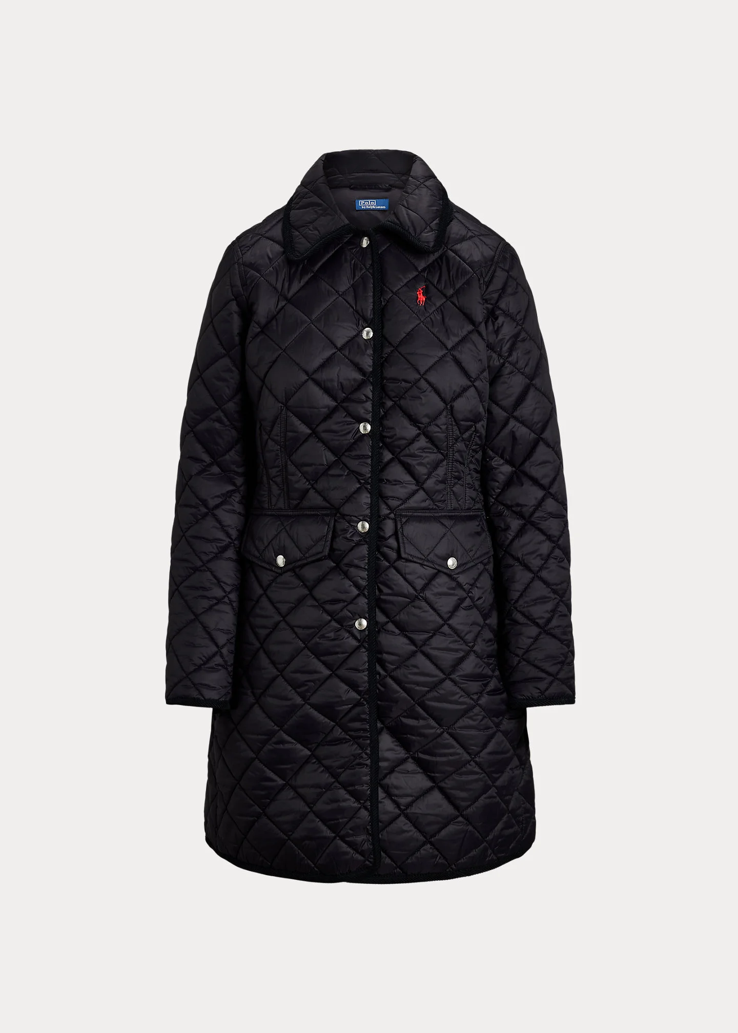 Water-Repellent Quilted Coat - 1