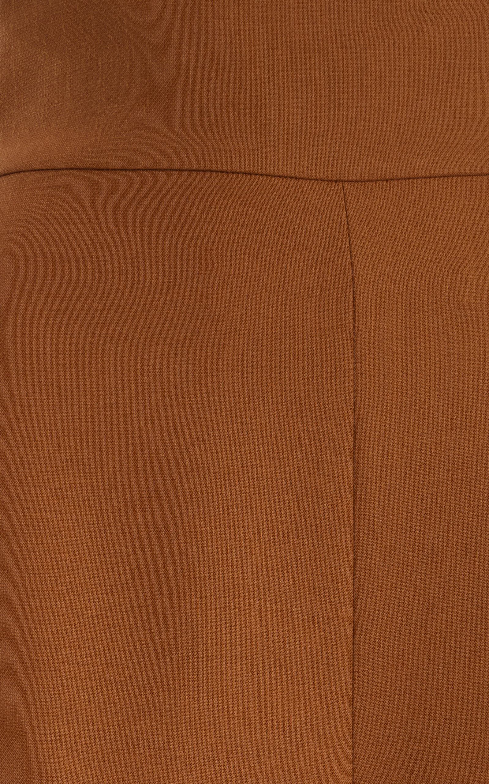 Diane High-Rise Wool Wide-Leg Pants brown - 6