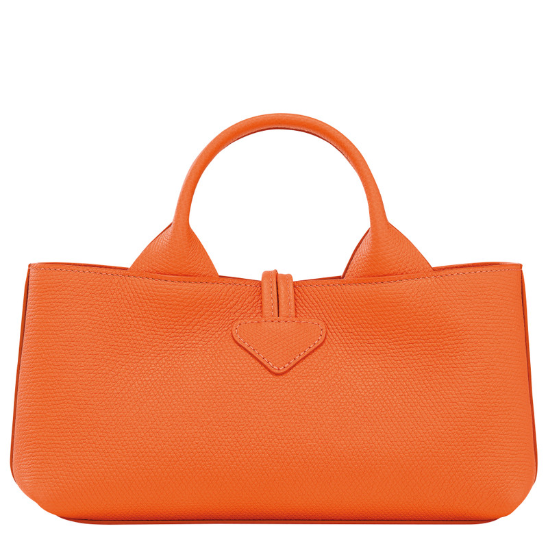 Le Roseau S Handbag Orange - Leather 4