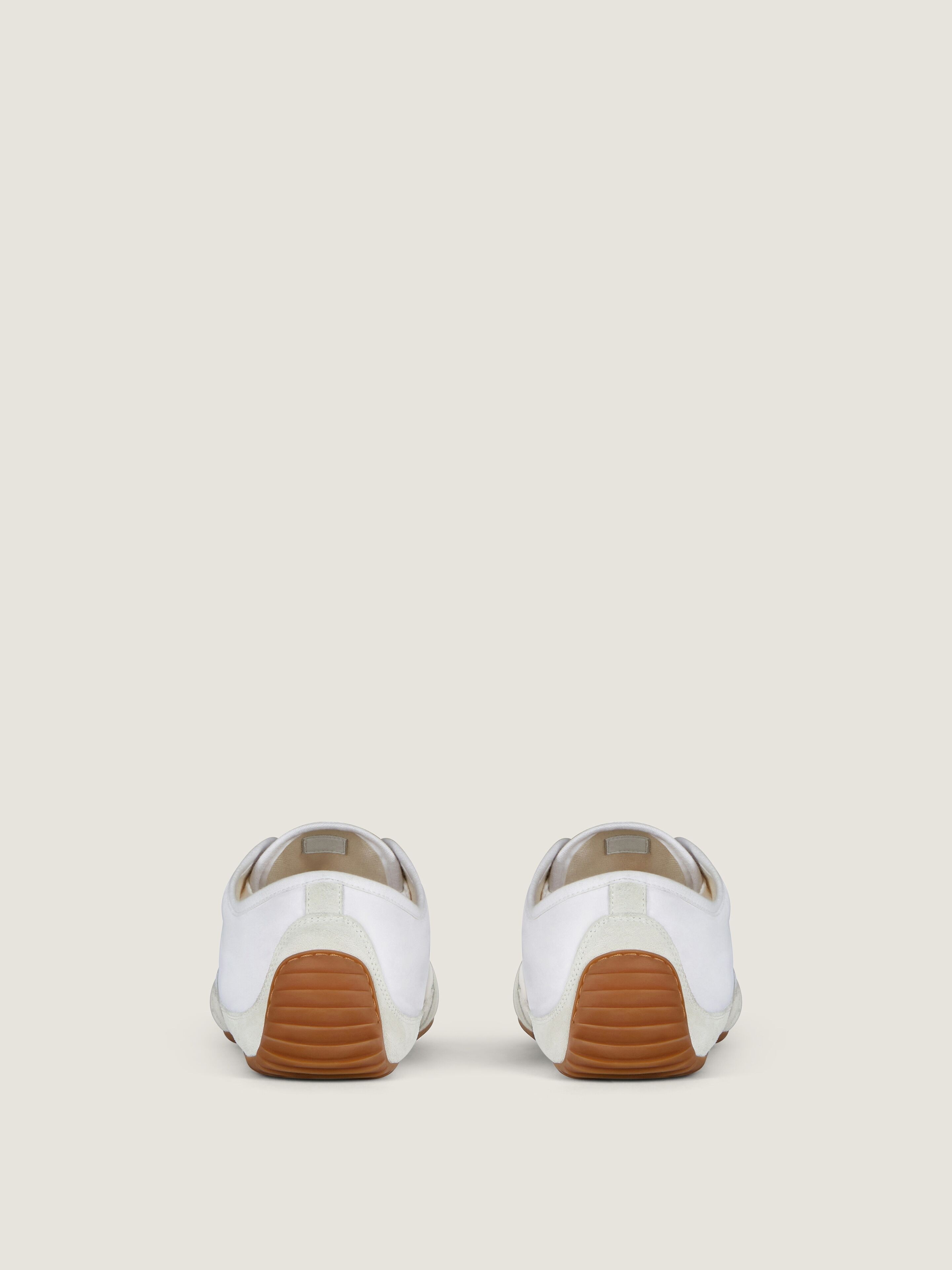 SLIM SNEAKERS IN NYLON AND SUEDE - 6
