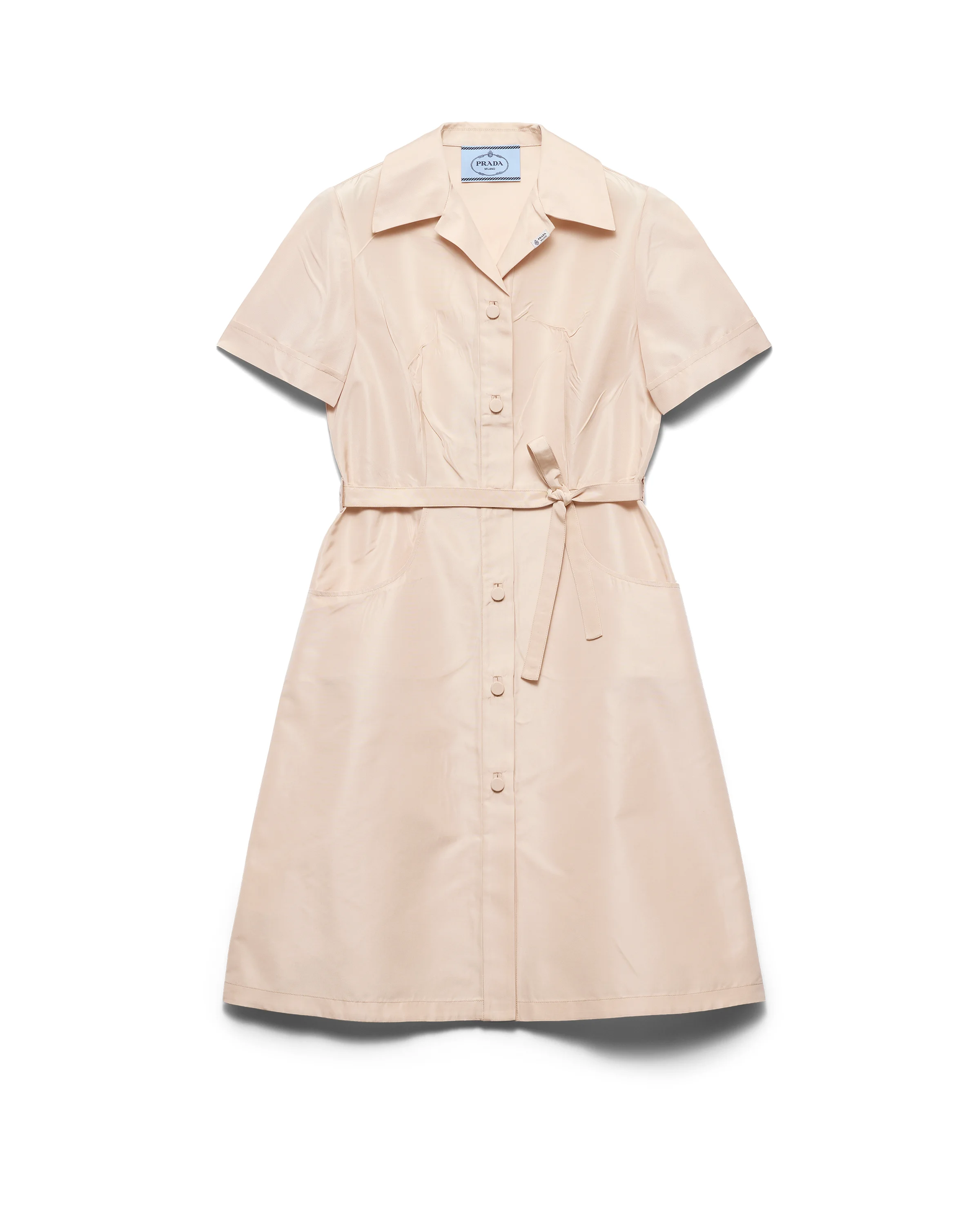 Faille shirt dress - 1