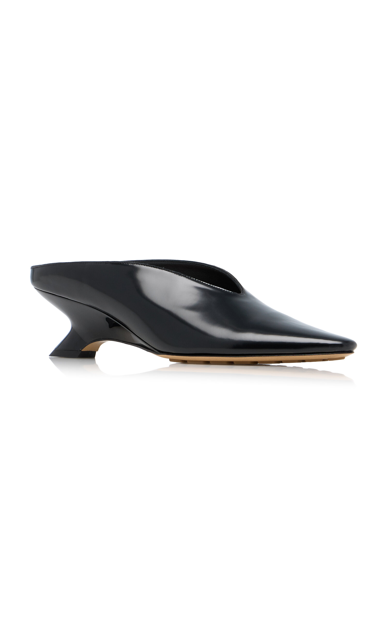 Bounty Patent Vinyl Mule Pumps black - 5