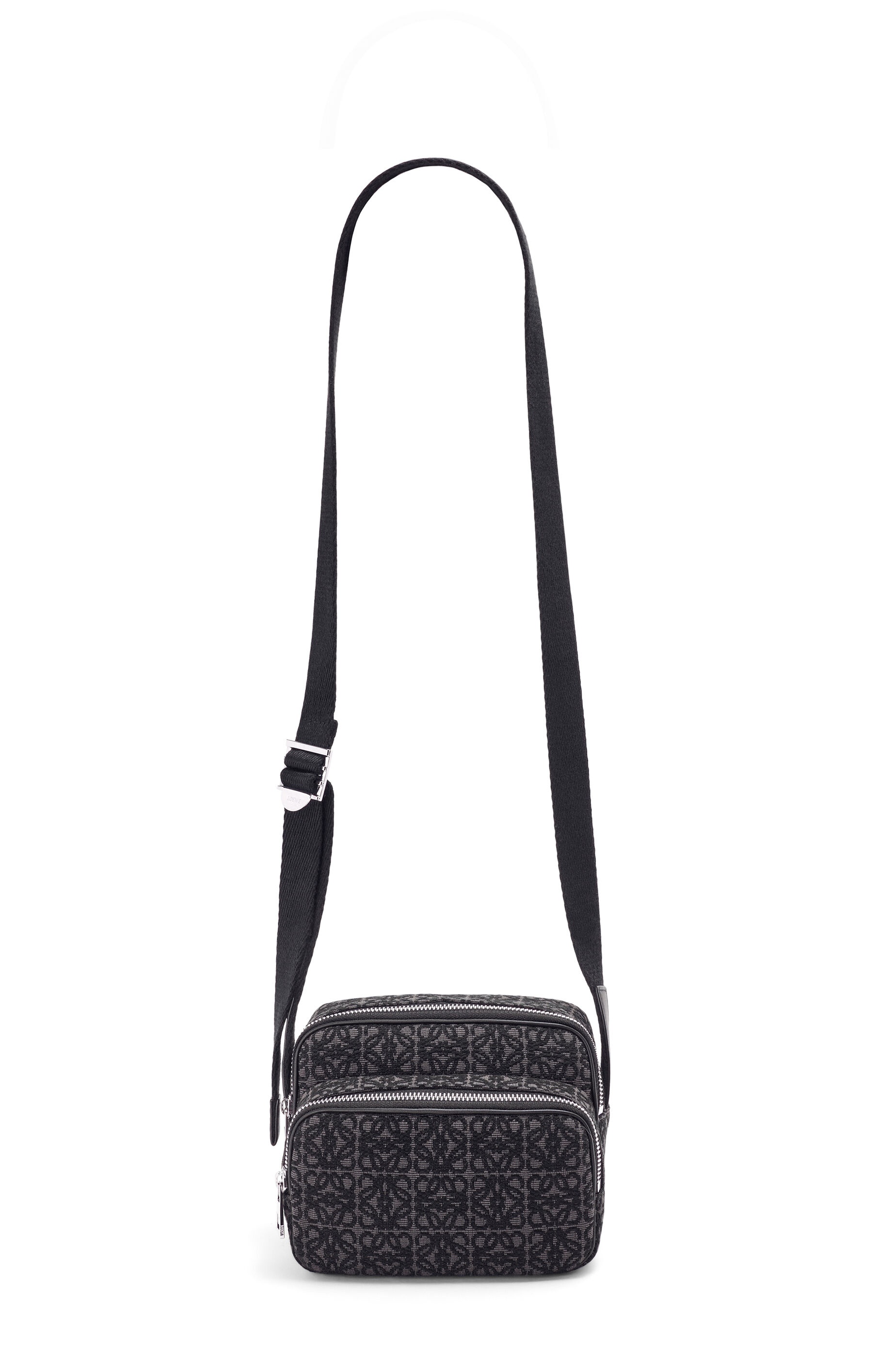 Mini Camera bag in Anagram jacquard and calfskin - 6