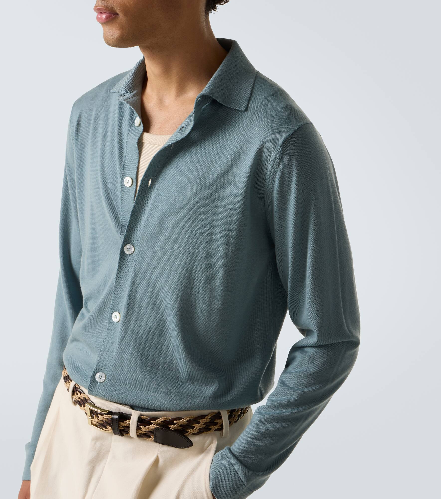 Virgin wool shirt - 5