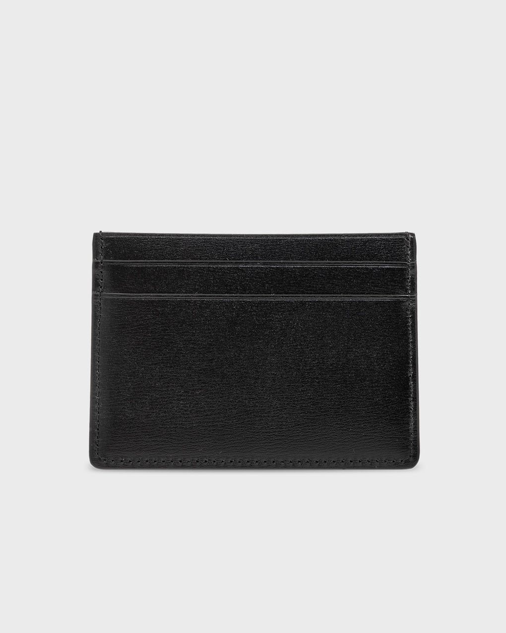 Credit Card Holder Leather Black ONESIZE - 3