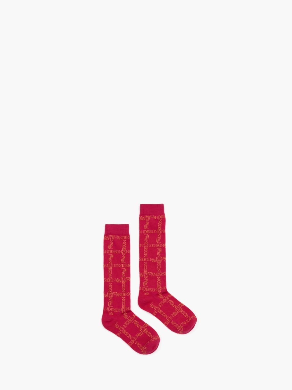 LOGO GRID LONG SOCKS - 1