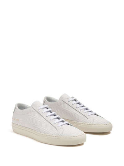 Common Projects Original Achilles Basket Weave leather sneakers outlook