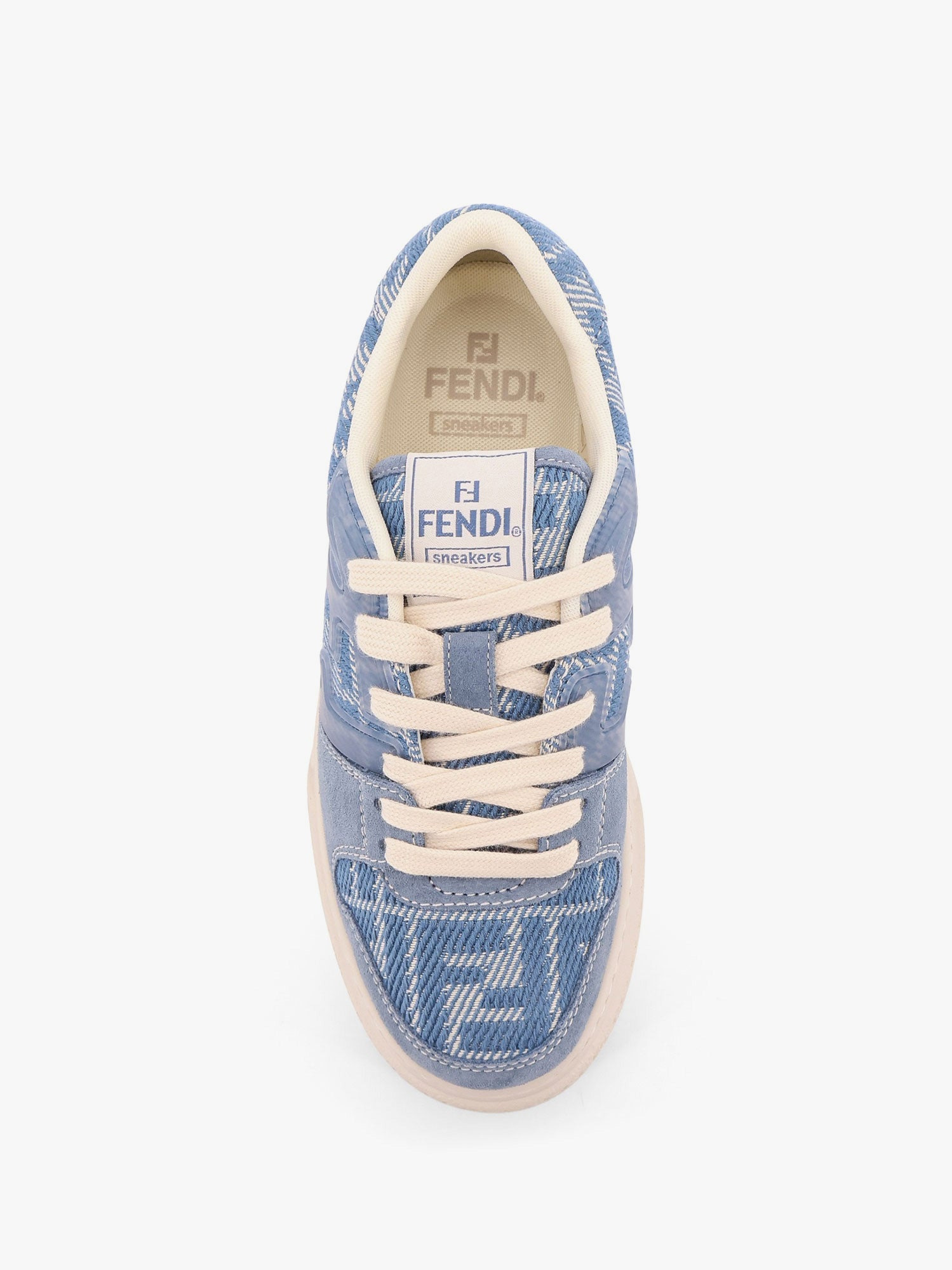 Match Canvas And Suede Low-Top Sneakers - 5