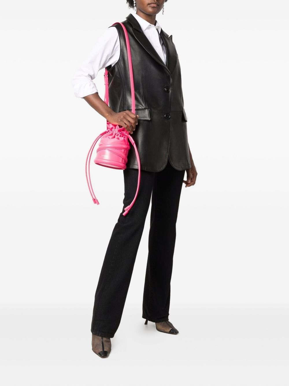 The Curve drawstring mini bag - 2