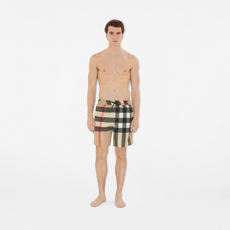 Burberry Check Swim Shorts outlook