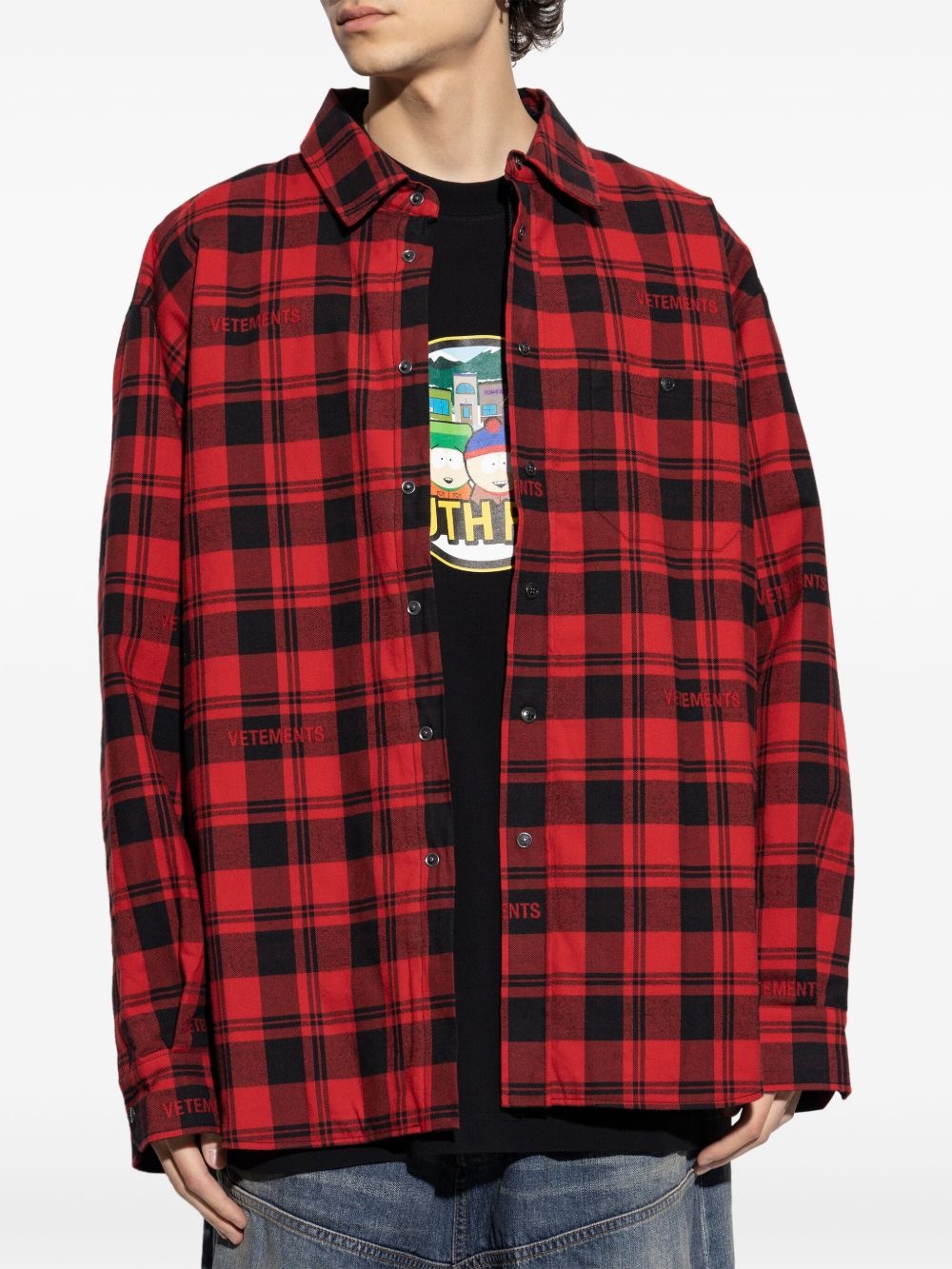 checked shirt - 3