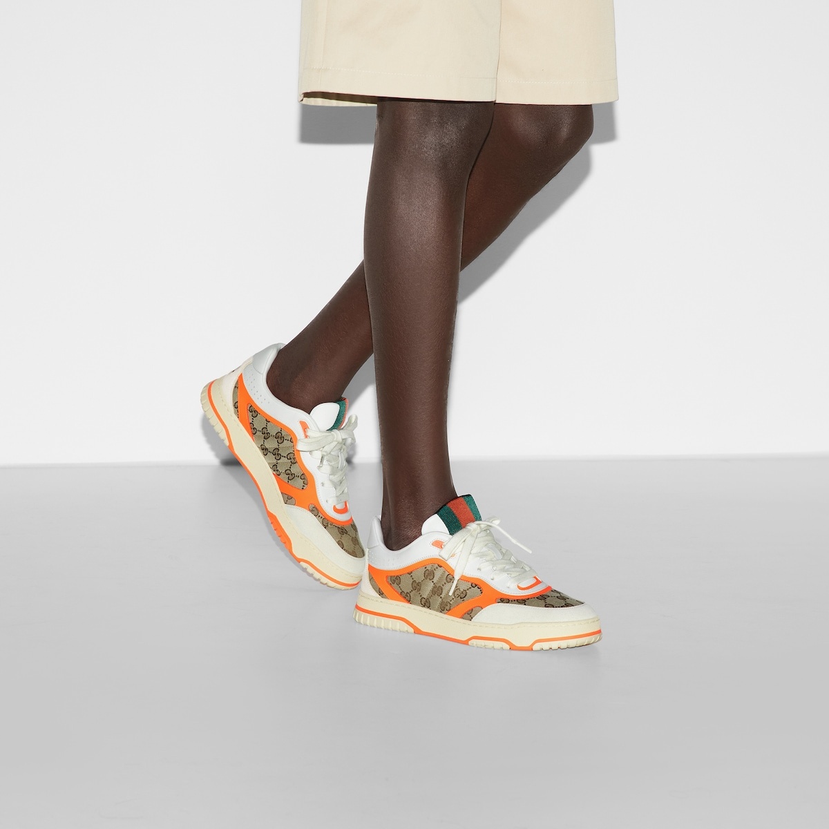 【GUCCI】MEN'S GUCCI RE-WEB SNEAKER nm_4837173_100189_m
