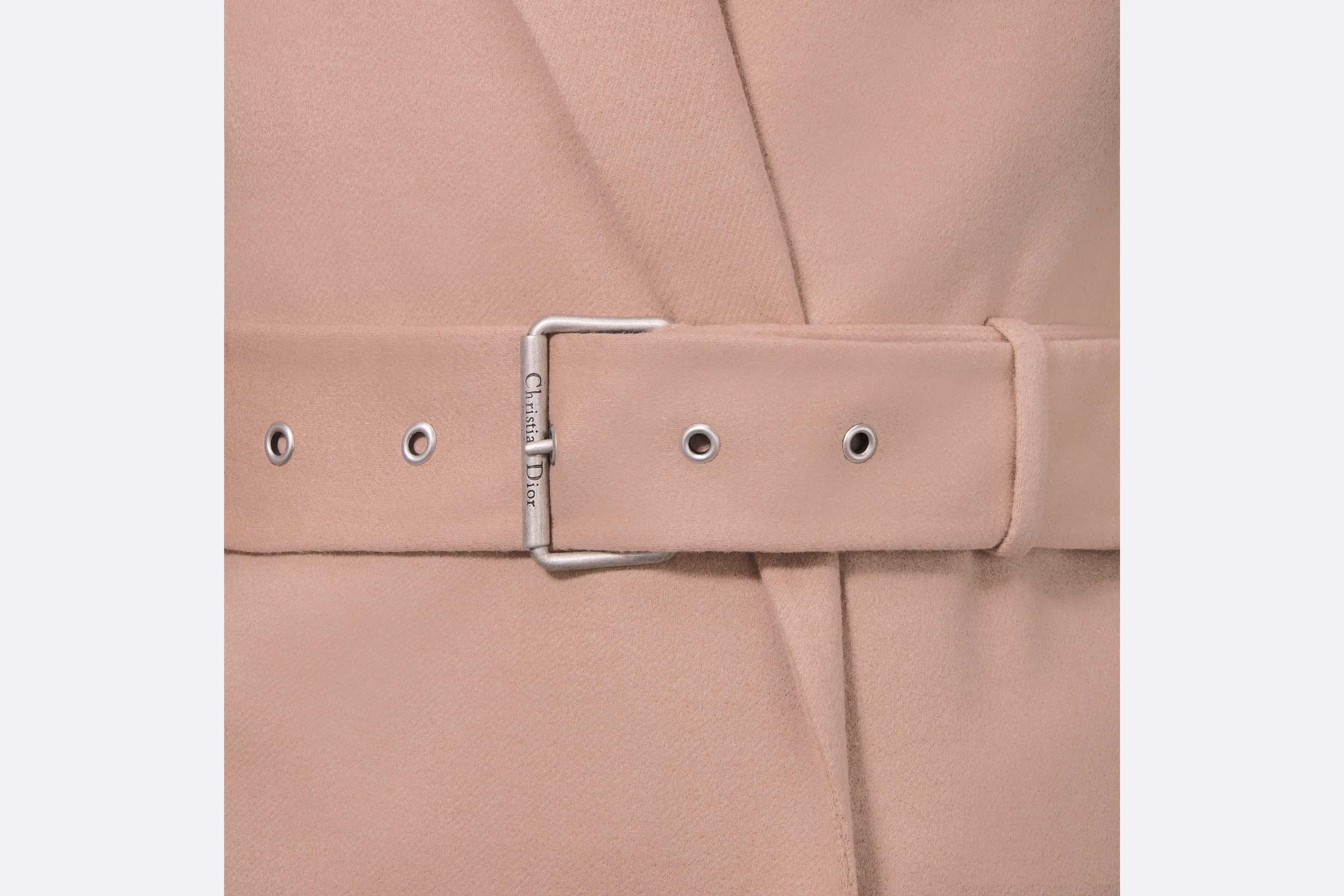 Coat with Belt - 3