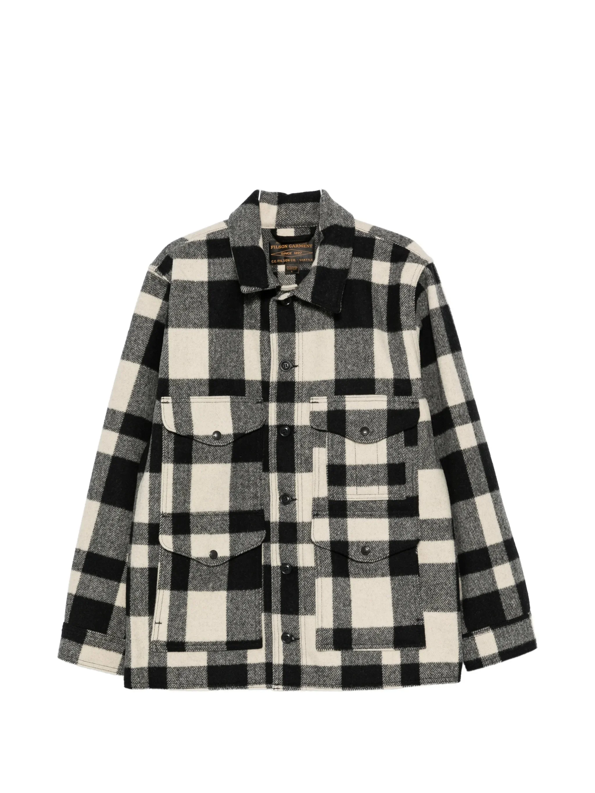 Filson Check-pattern Button-up Jacket - 1