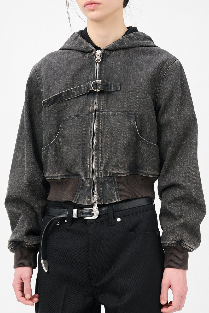 Coast Jacket Black Coated Wash 4