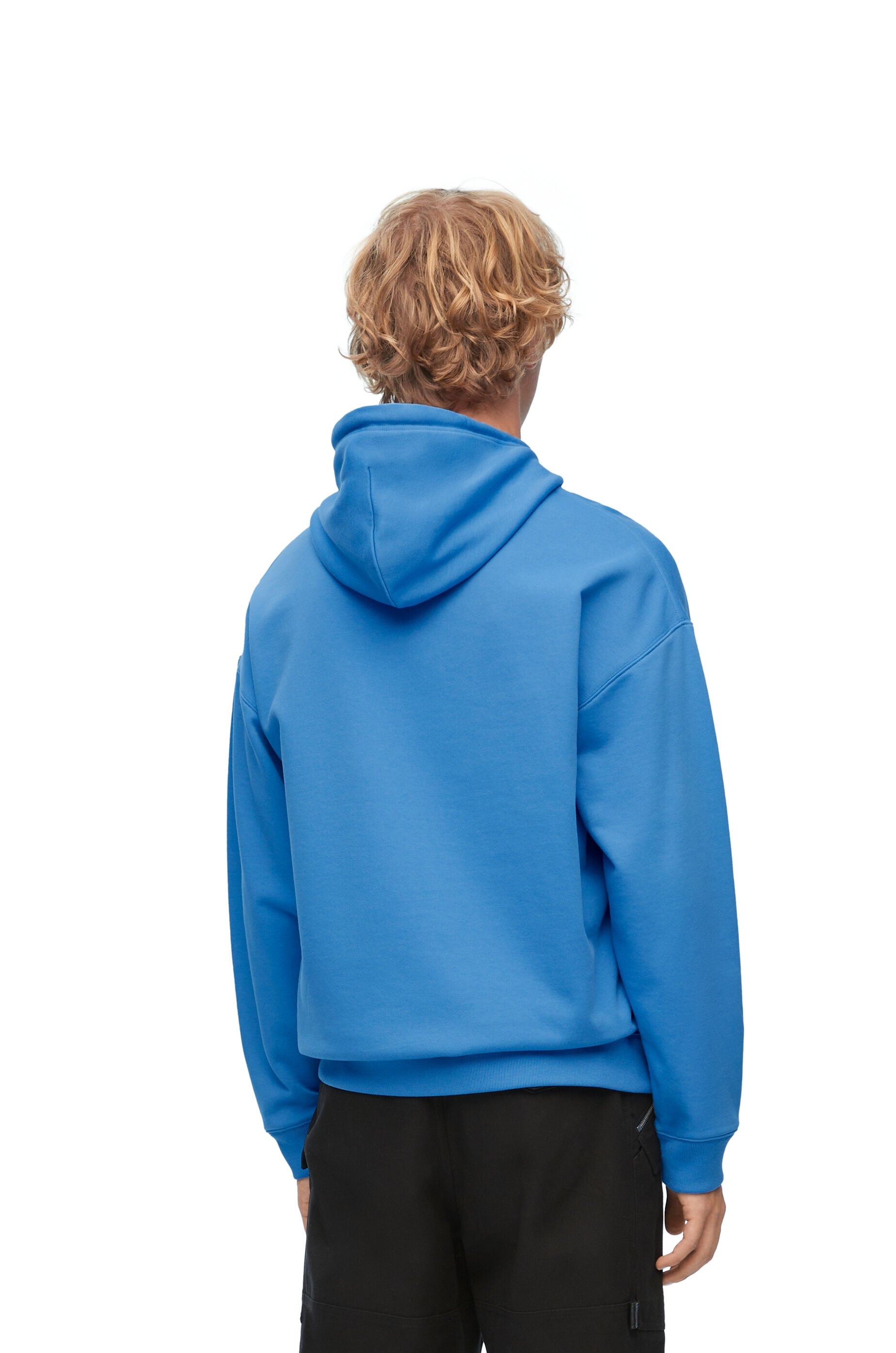 Relaxed fit hoodie in cotton - 4