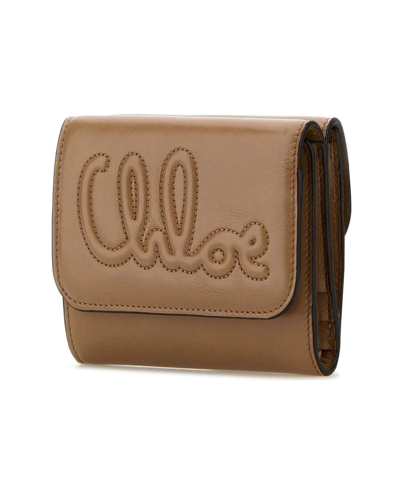 Antiqued Pink Leather Wallet - 2