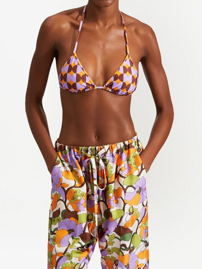 La DoubleJ triangle bikini top outlook