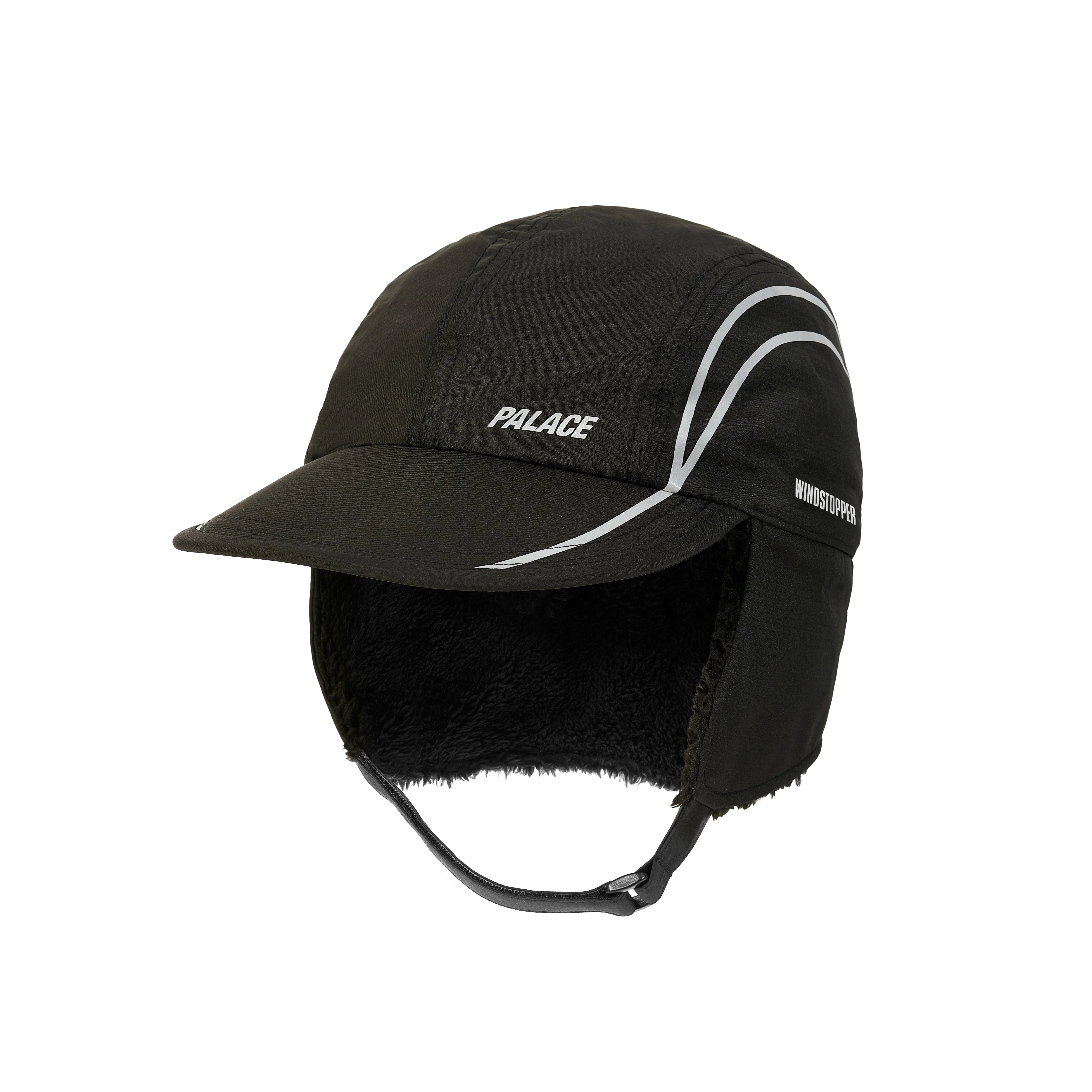 GORE-TEX WINDSTOPPER POSH EARFLAP 4-PANEL BLACK - 1