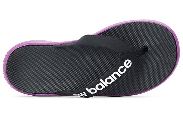 (WMNS) New Balance 340 Sandals Black/Purple SWT340PC - 3
