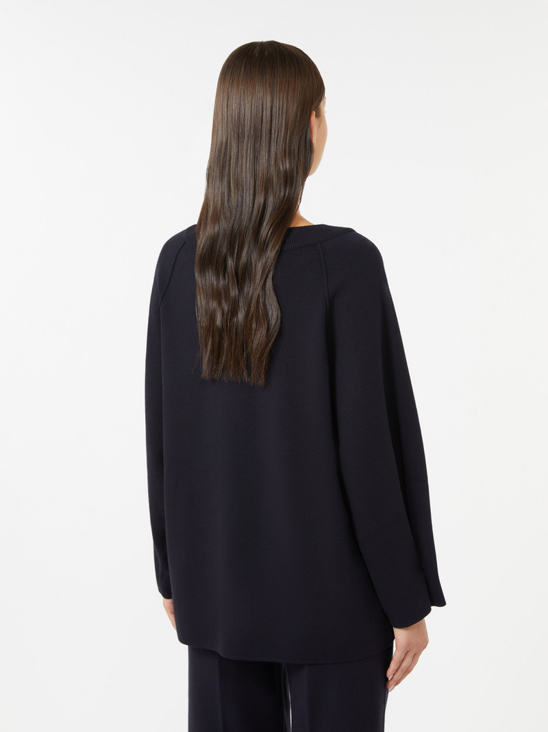 DUMBO Oversized jumper in wool and viscose yarn 4