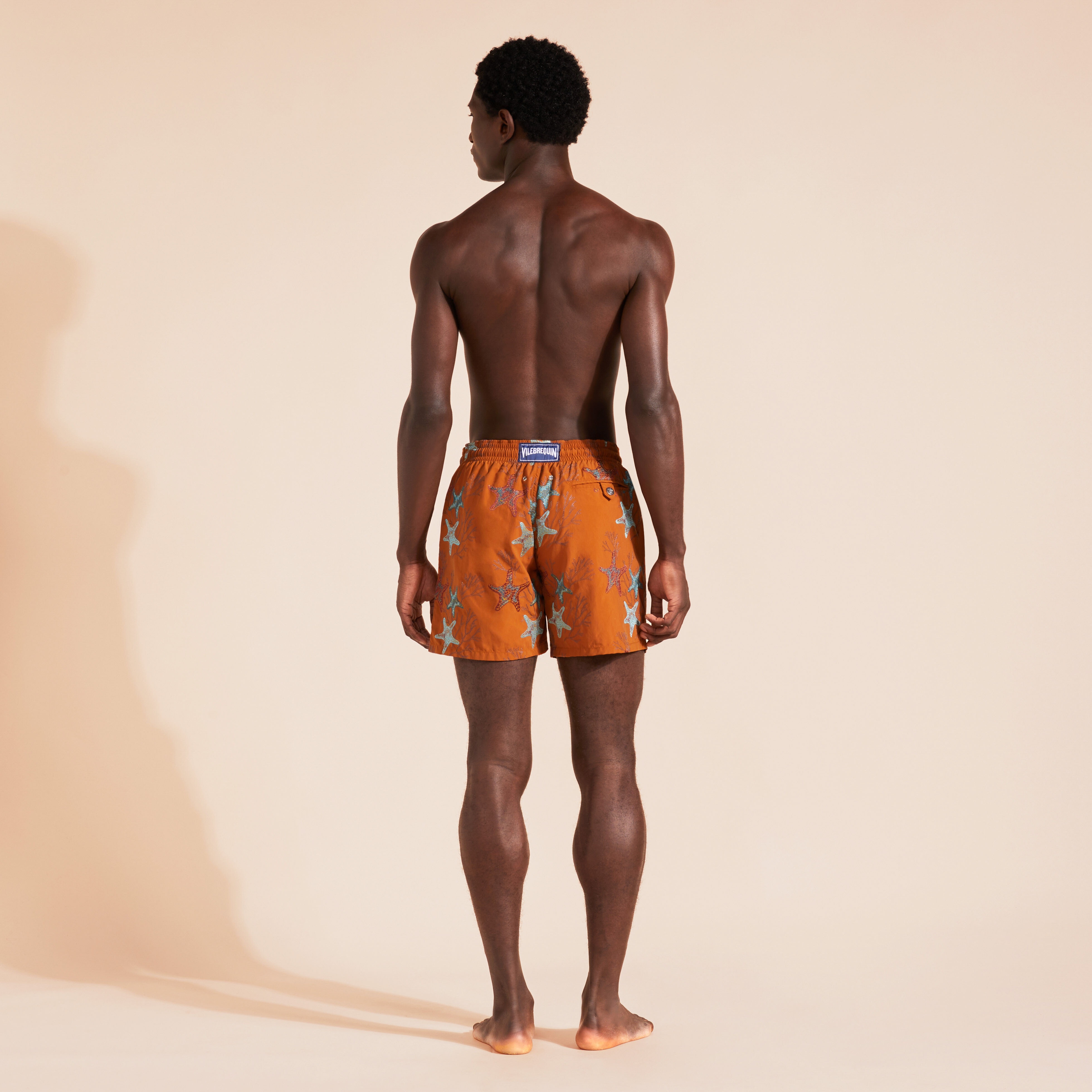 Men Swim Shorts Embroidered Glowed Stars - Limited Edition - 4
