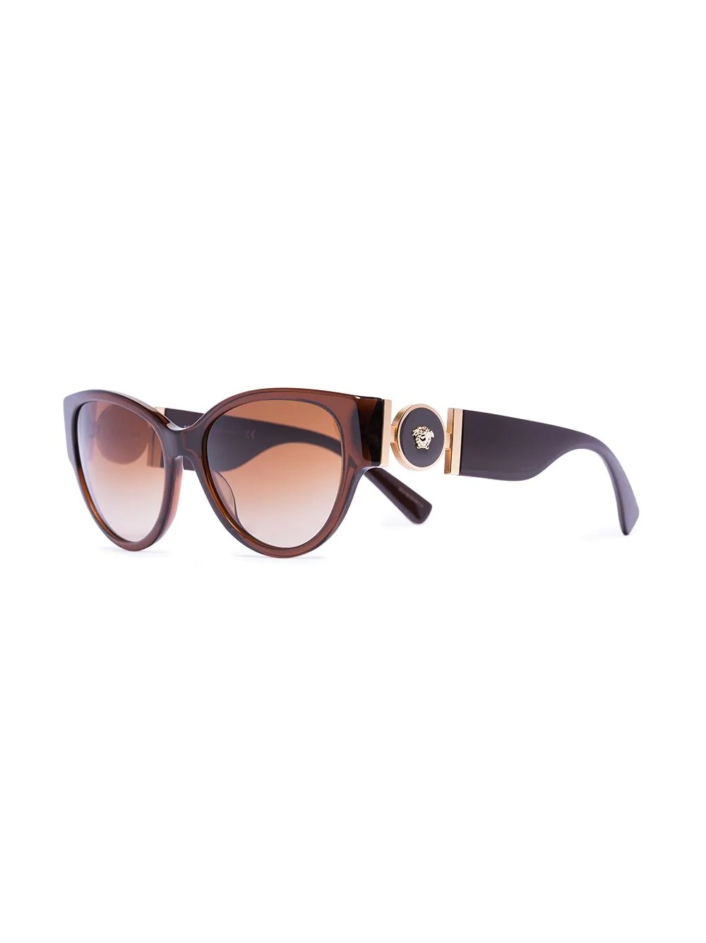 Medusa medallion cat-eye sunglasses  - 2