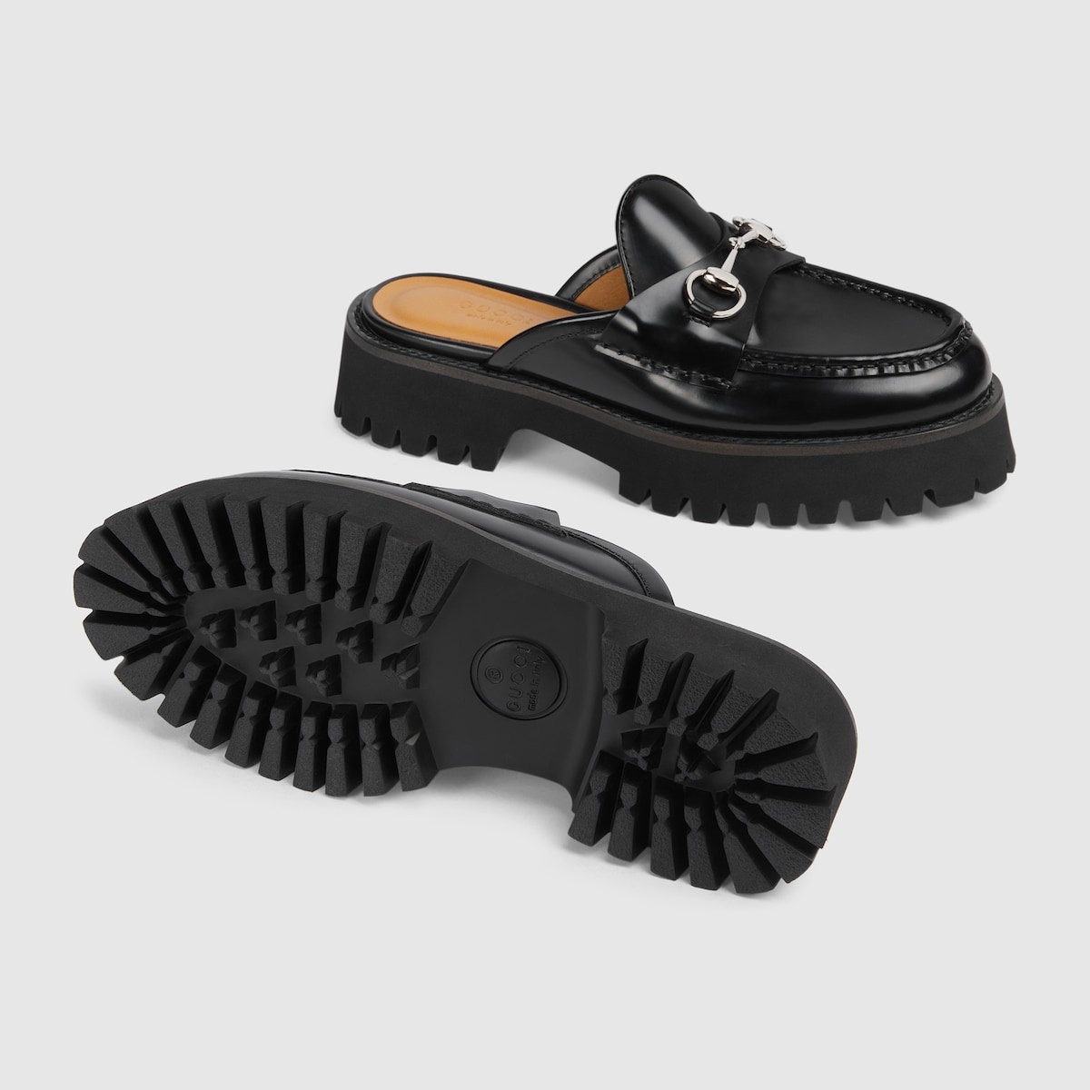GUCCI Women's mule with Horsebit | REVERSIBLE