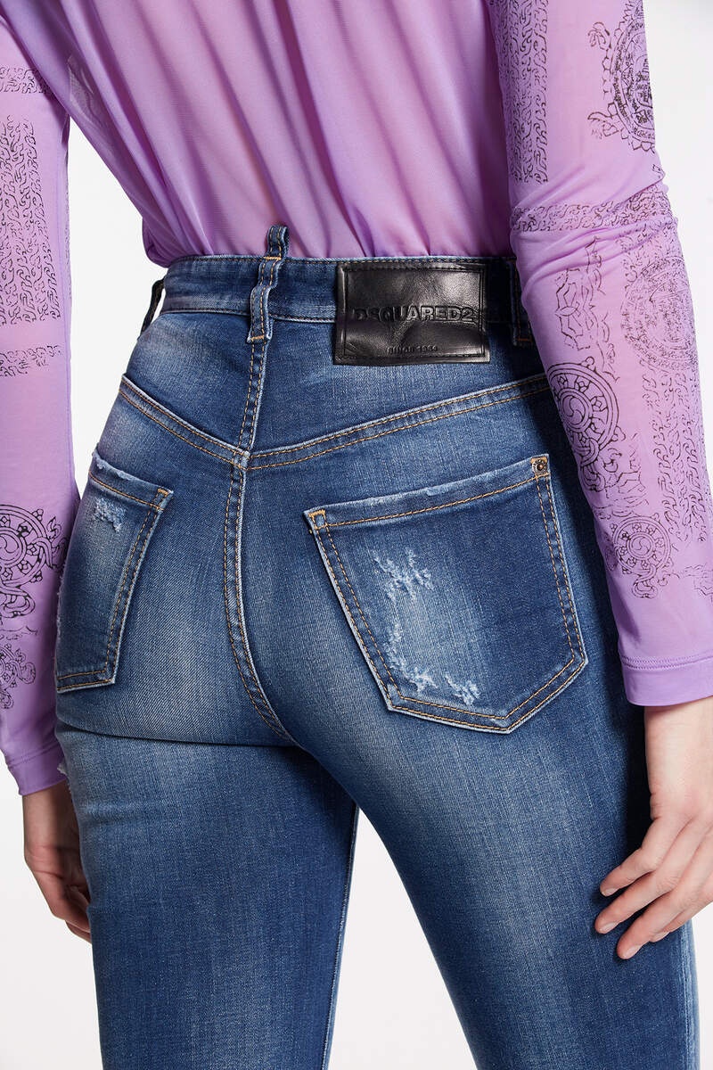 DARK FADE WASH SURFER FLARE - 5