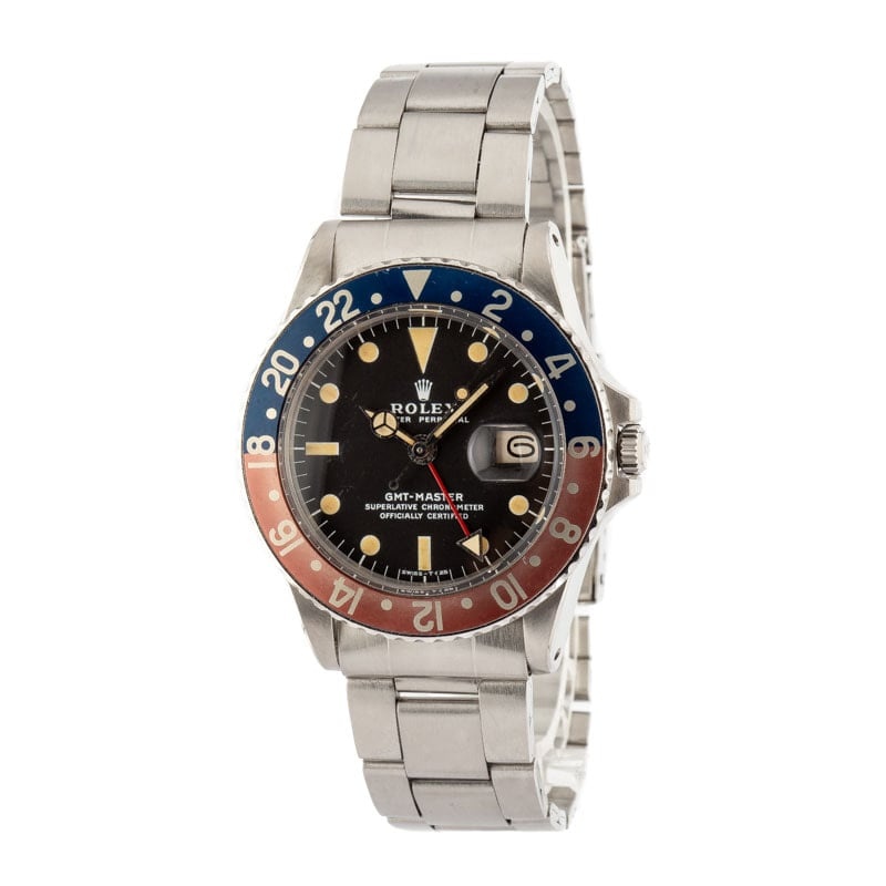 Vintage Rolex GMT-Master Ref 1675 MK II Dial Pepsi - 2
