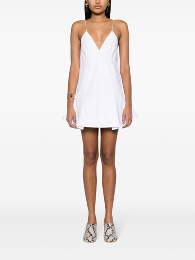 KHAITE Archie cotton mini dress outlook