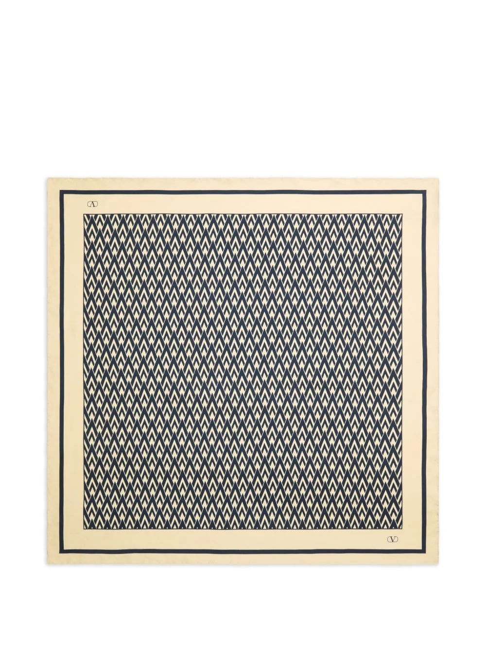 Toute la V silk scarf - 1