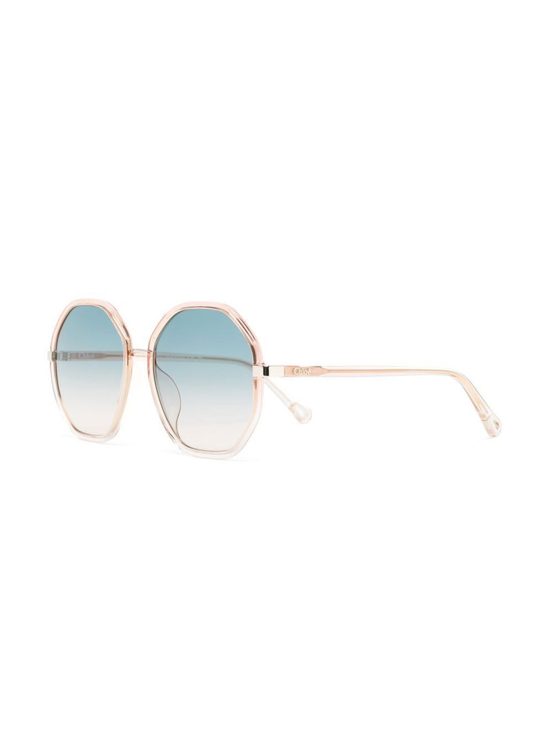 Chloé round-frame tinted sunglasses outlook