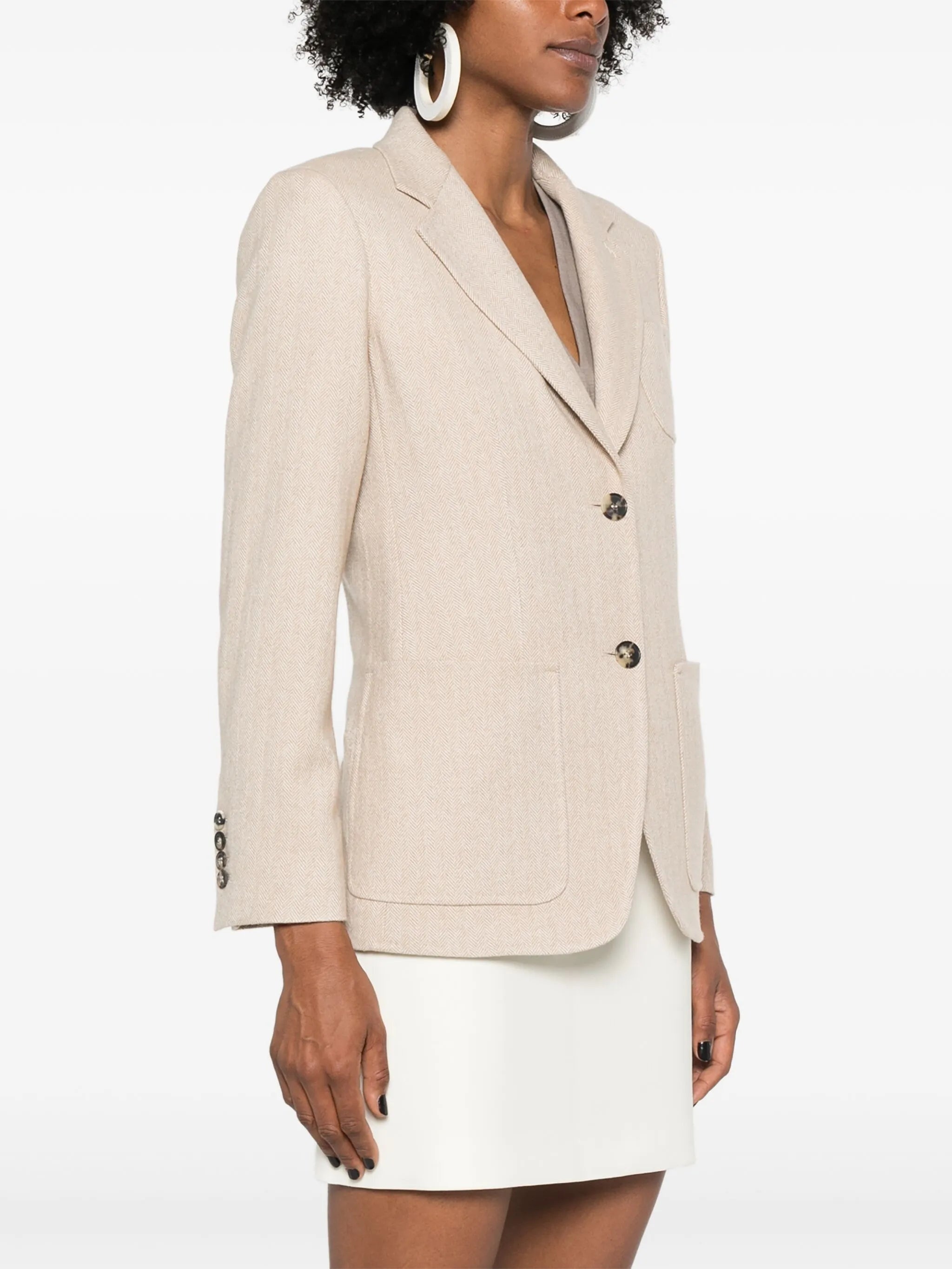 Carpi Single-breasted Blazer - 3