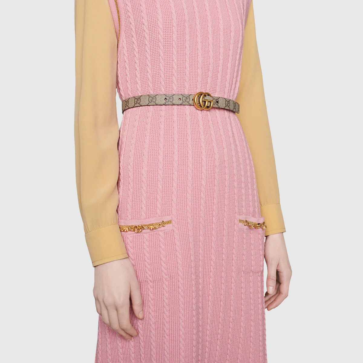 GG Marmont reversible thin belt - 7