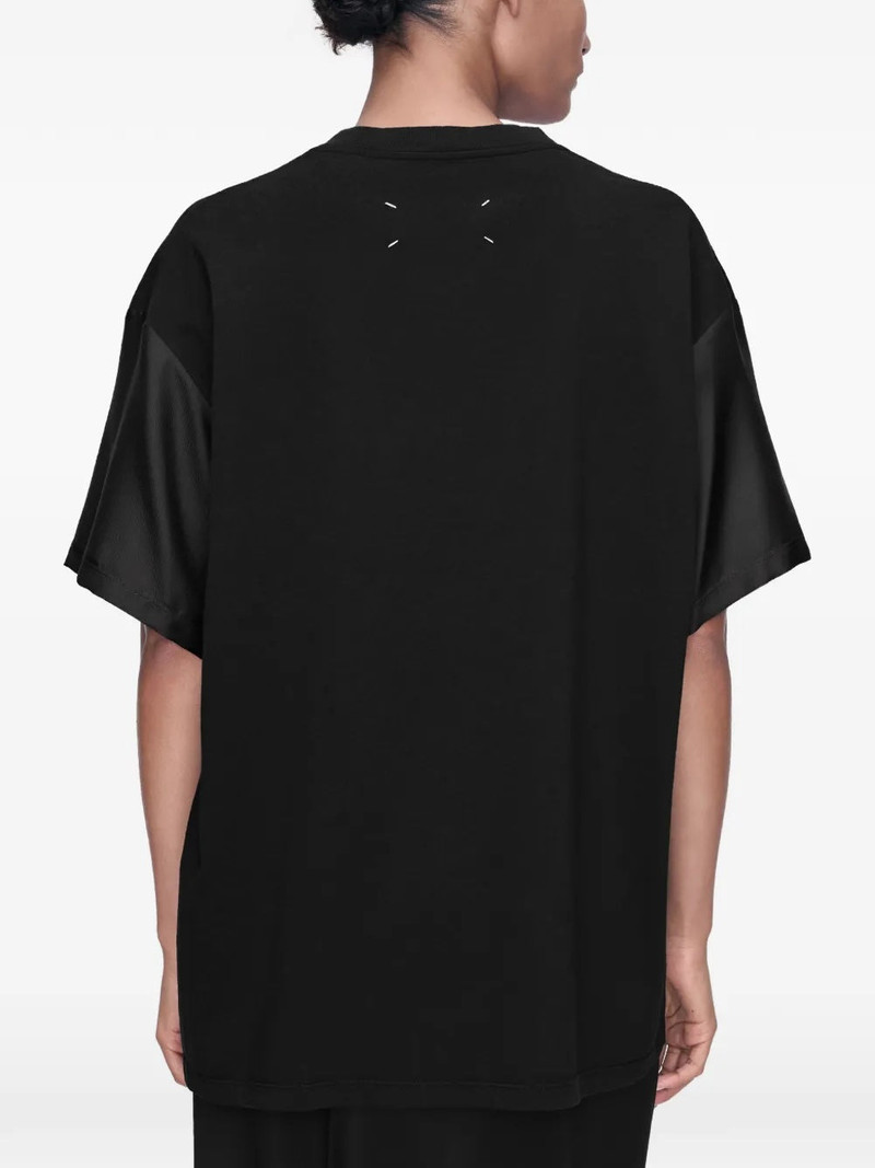 PAINTED FLORAL T-SHIRT - BLACK 5