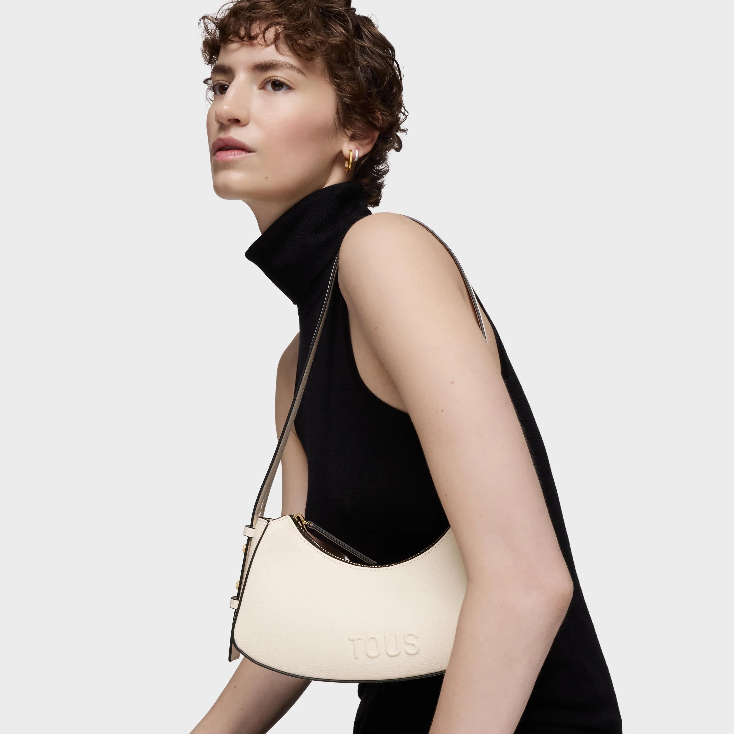 Beige Shoulder bag TOUS Back to Basics - 1