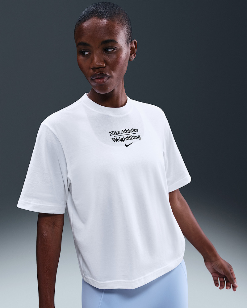 Nike Weightlifting Women's Boxy T-Shirt 1