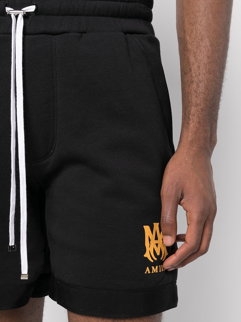 logo-print sweat shorts - 5