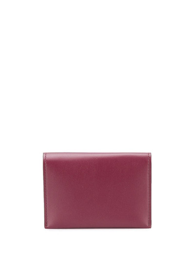 Acne Studios logo-print bifold cardholder outlook