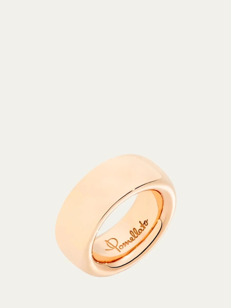 18K Rose Gold Iconica Ring, Large Model - 1