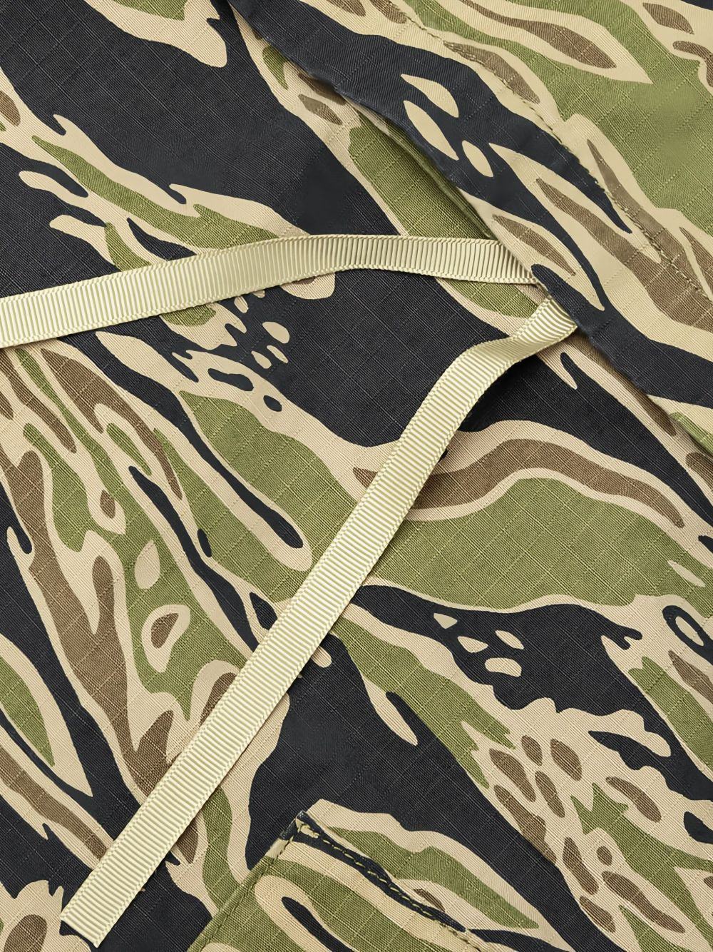 tiger camo-print six-pocket trousers - 3