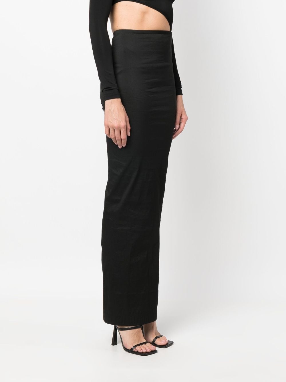 high-waisted pencil skirt - 3