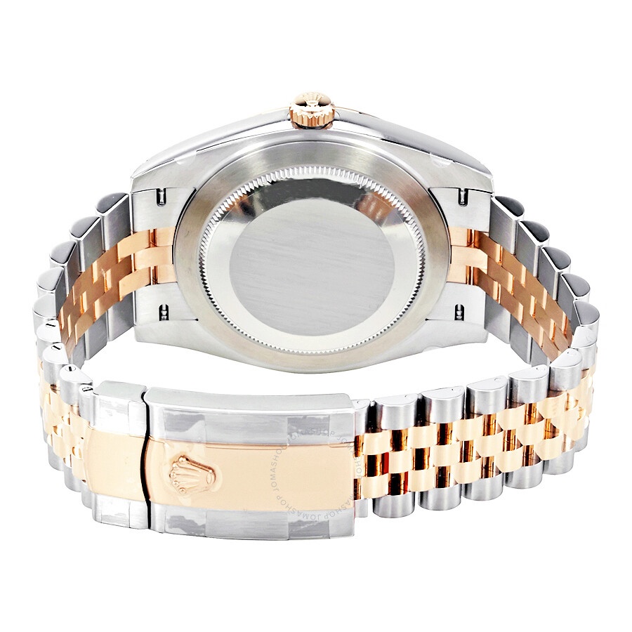 Rolex Datejust 41 Sundust Dial Steel and 18K Everose Gold Automatic Men's Watch 126301SNSJ - 3