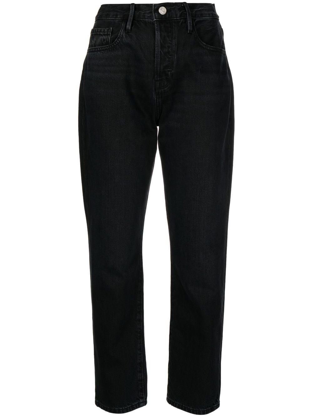 tapered high-waist jeans - 1