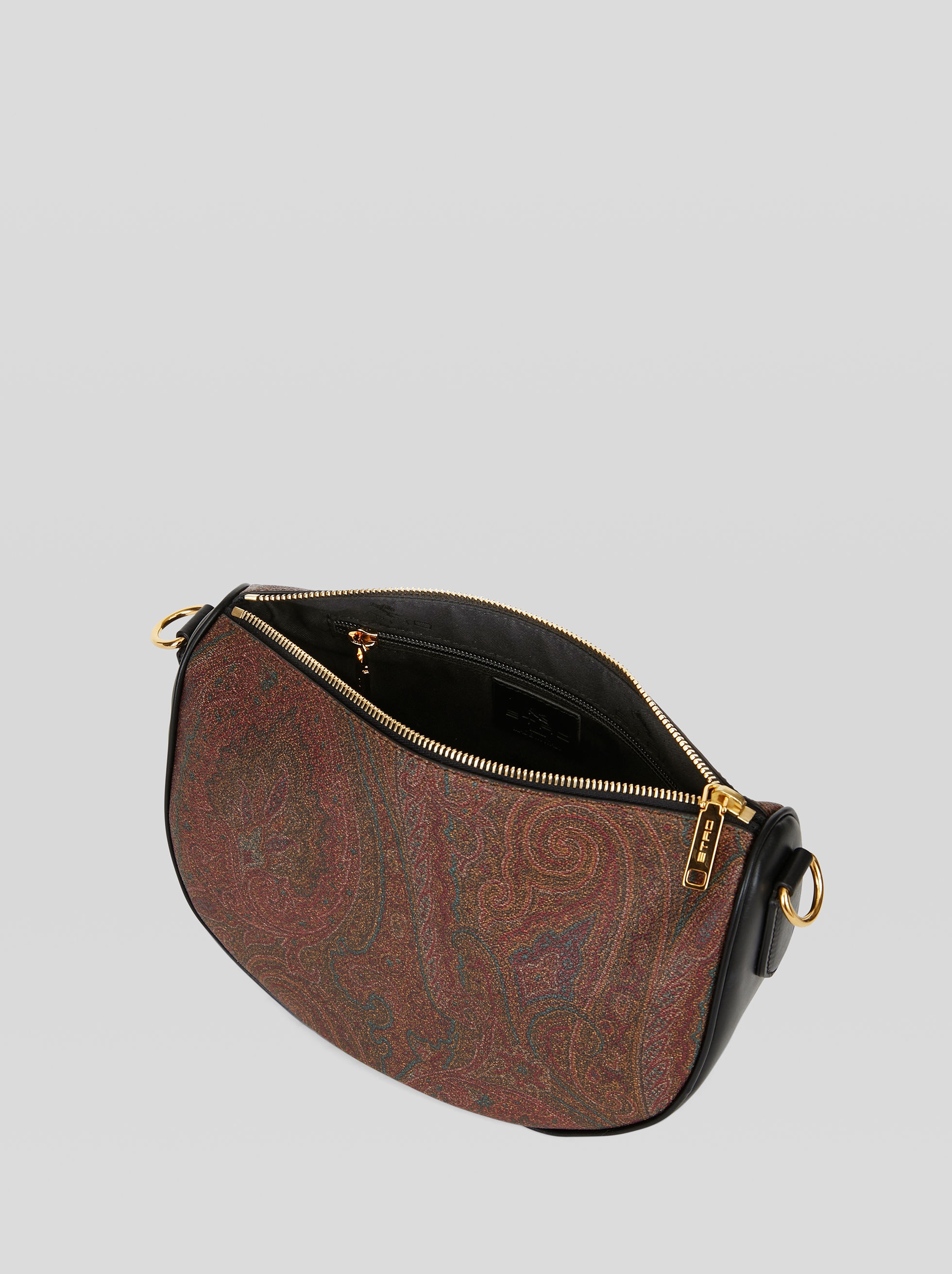 CROWN ME PAISLEY SHOULDER BAG WITH STUDS AND STONES - 4