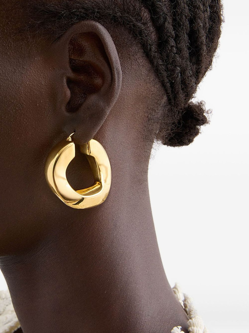 Jil Sander hoop earrings outlook