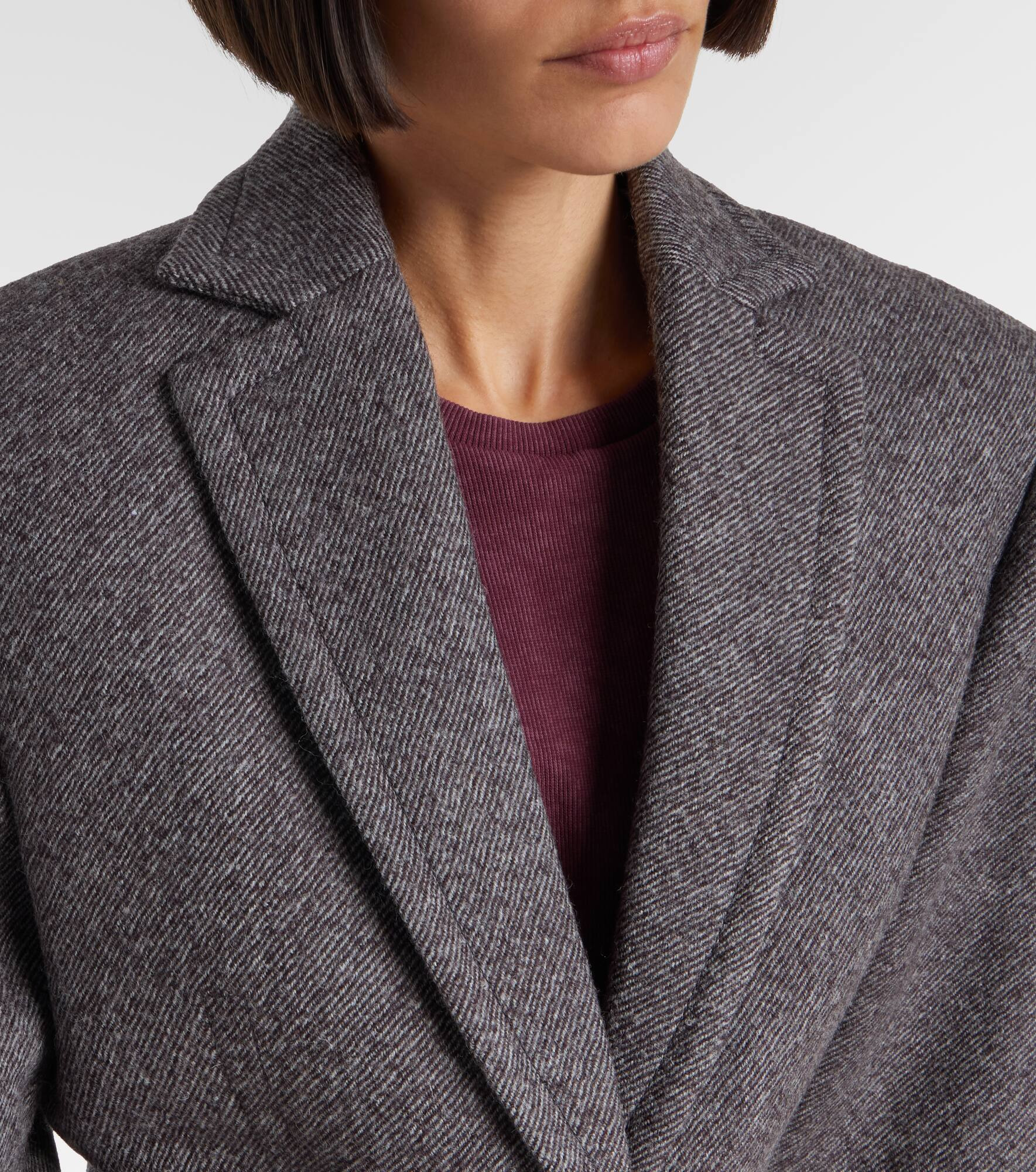 Wool-blend blazer - 4