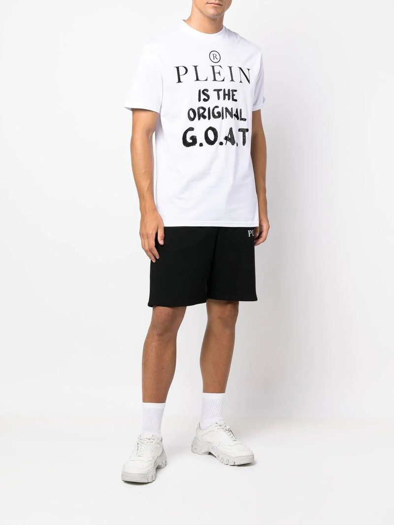 PHILIPP PLEIN logo-print short-sleeved T-shirt outlook