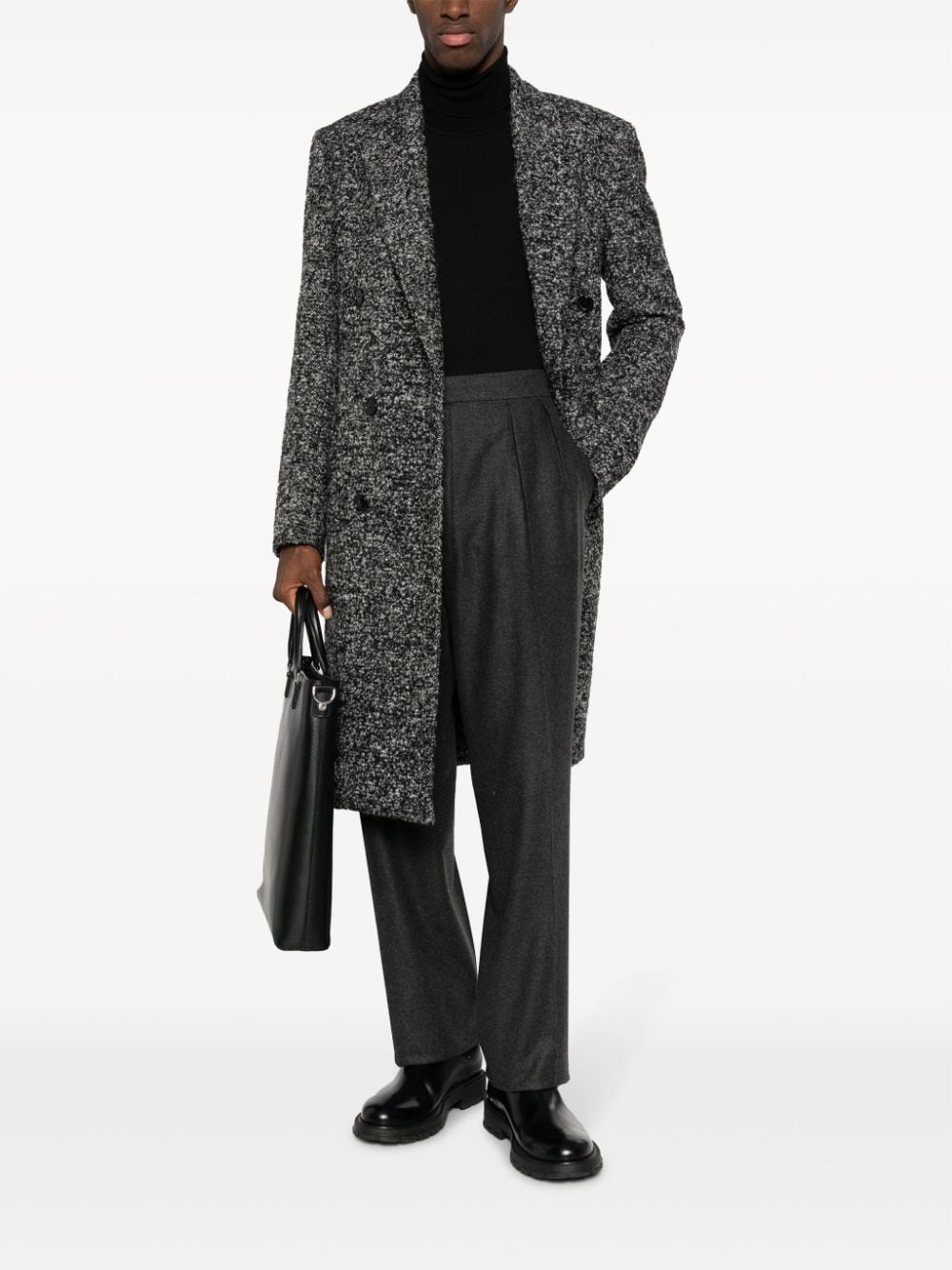 straight-leg tailored trousers - 2
